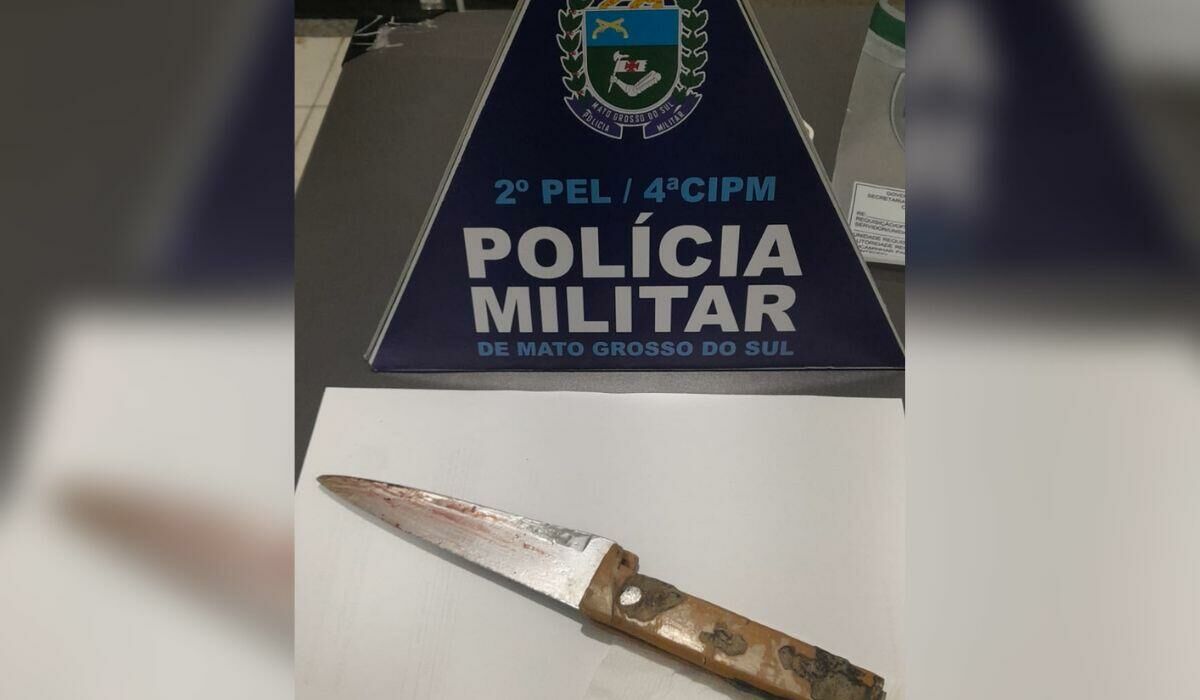 Imagem de compartilhamento para o artigo Homem é esfaqueado por colega após discussão em Costa Rica da MS Todo dia